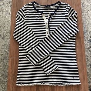 tommy striped long-sleeve!